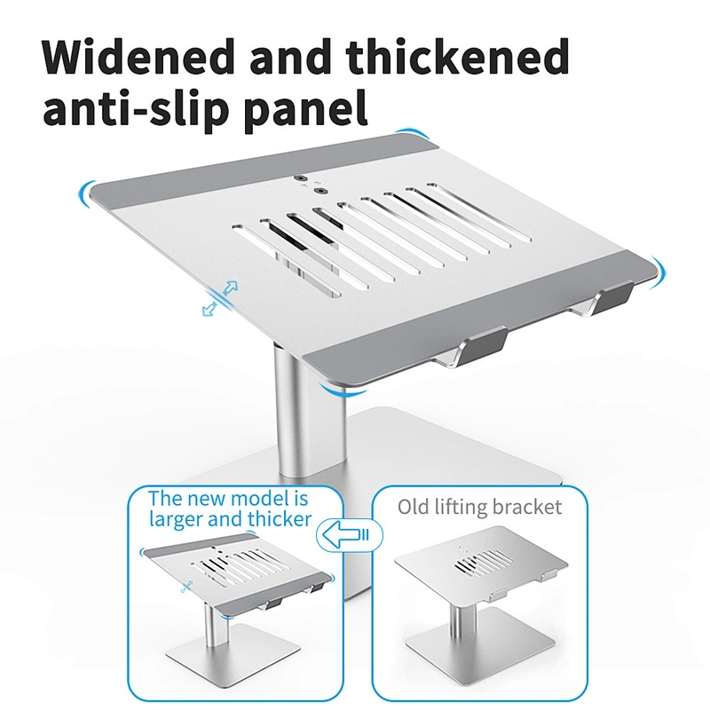 support rod liftable height aluminum laptop holder laptop stand adjustable